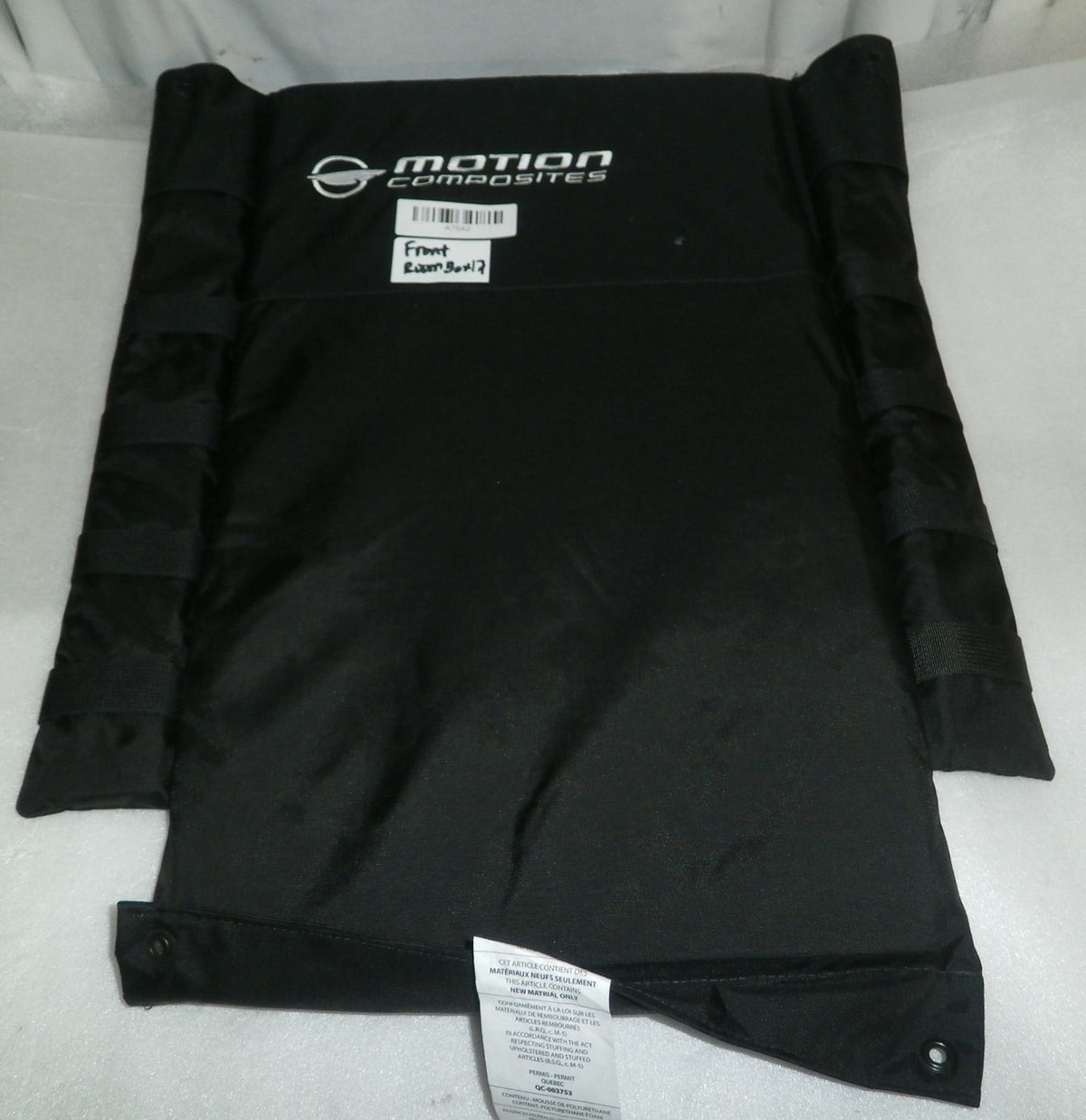 Motion Wheelchair Fabric Adjust Back cover Upholstery Size 17 x 18