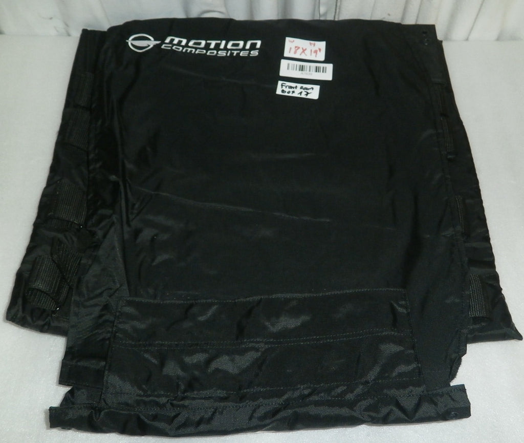Motion Wheelchair Fabric Adjust Back cover Upholstery Size 18 x 19