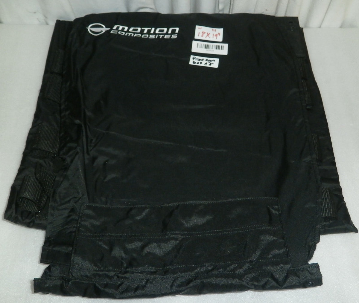 Motion Wheelchair Fabric Adjust Back cover Upholstery Size 18 x 19