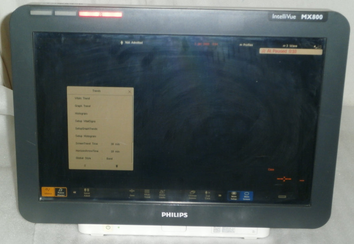 Philips IntelliVue MX800 Monitor 865240 W/ FMS