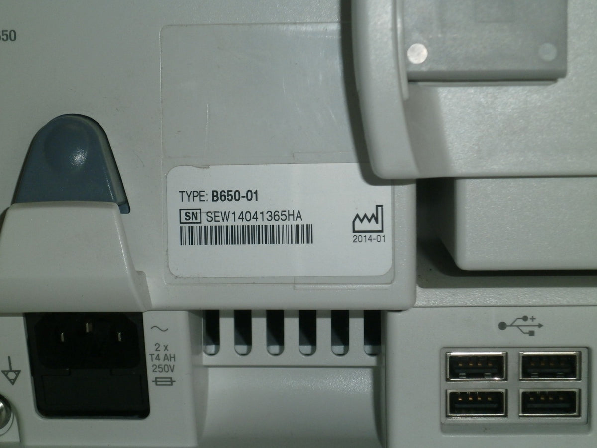 GE Healthcare CARESCAPE B650 Monitor