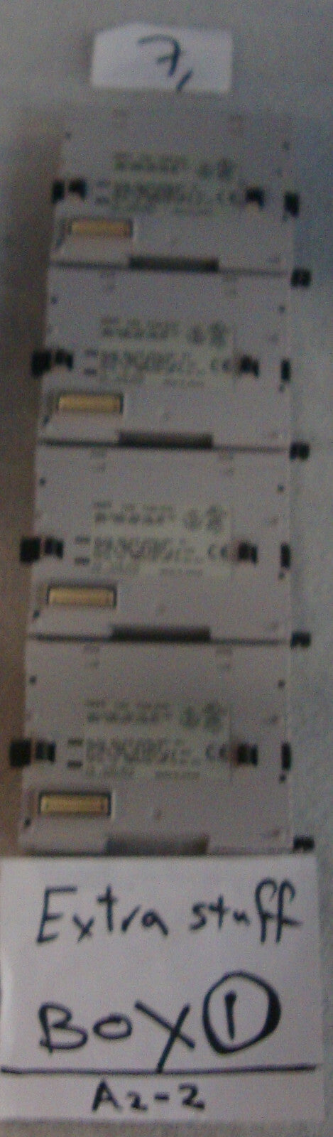 Lot 1 X IDEC TYPE FC5A-D12K1E, 1 X FC4A-N32B3, 1 X FC4A-J4CN1, 4 X FC4A-R161