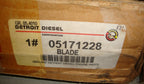 DETROIT FAN BLADE 05171228 FITS 1989-1990 TEREX TS-14B SCRAPER