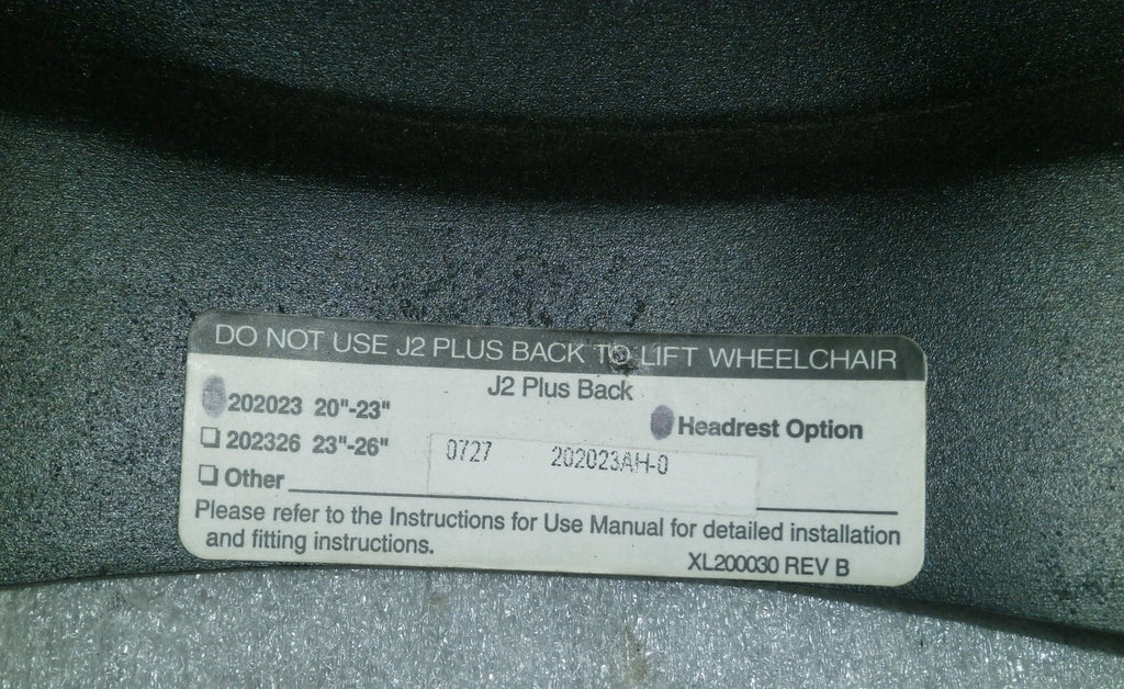 QUANTUM Q6 EDGE BACK CUSHION WITH ACCESSORIES AS PHOTO