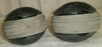 LOT 2 OF KickSTOP WHEEL CASTER SWIVEL & BRAKE