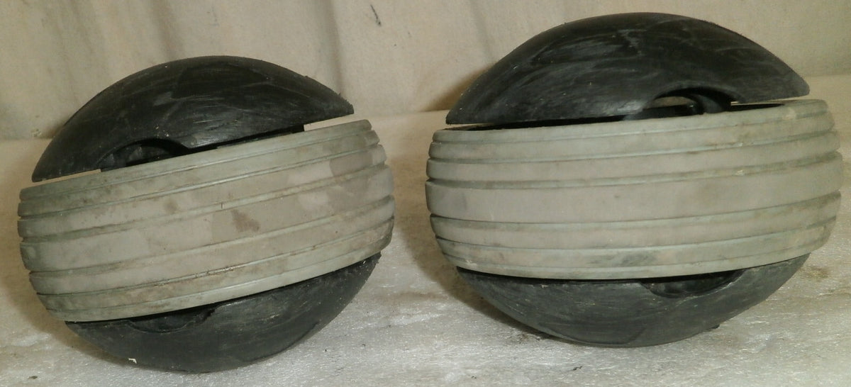 LOT 2 OF KickSTOP WHEEL CASTER SWIVEL & BRAKE