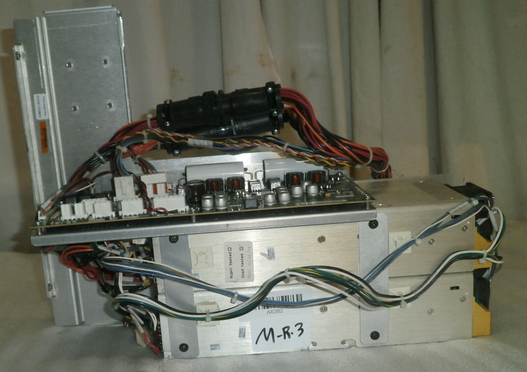 Set of 2 Emerson MP6-3L-4NN-0M Power Supply Unit and 1 Board 453561290183 REV C
