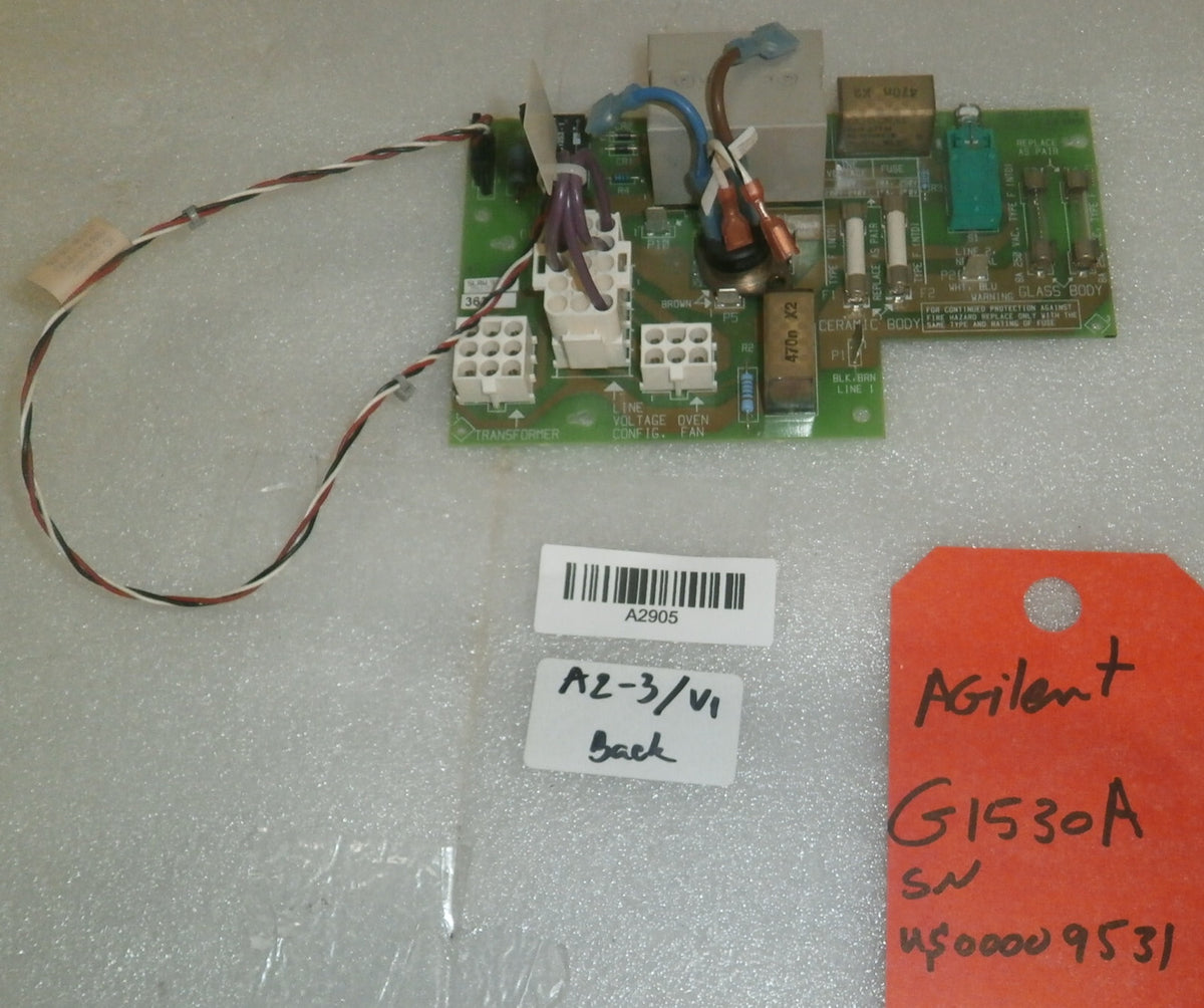 Agilent HP 6890A 6890 GC Power Supply Board G1530-60730 G1530-60050 240V FROM AG