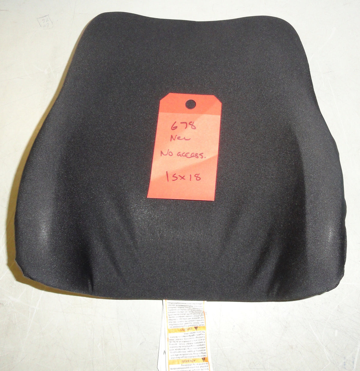 INVACARE PERSONAL 10 WHEELCHAIR BACK WITH 15 INCH WIDTH -NO ACCESS NEW CONDI