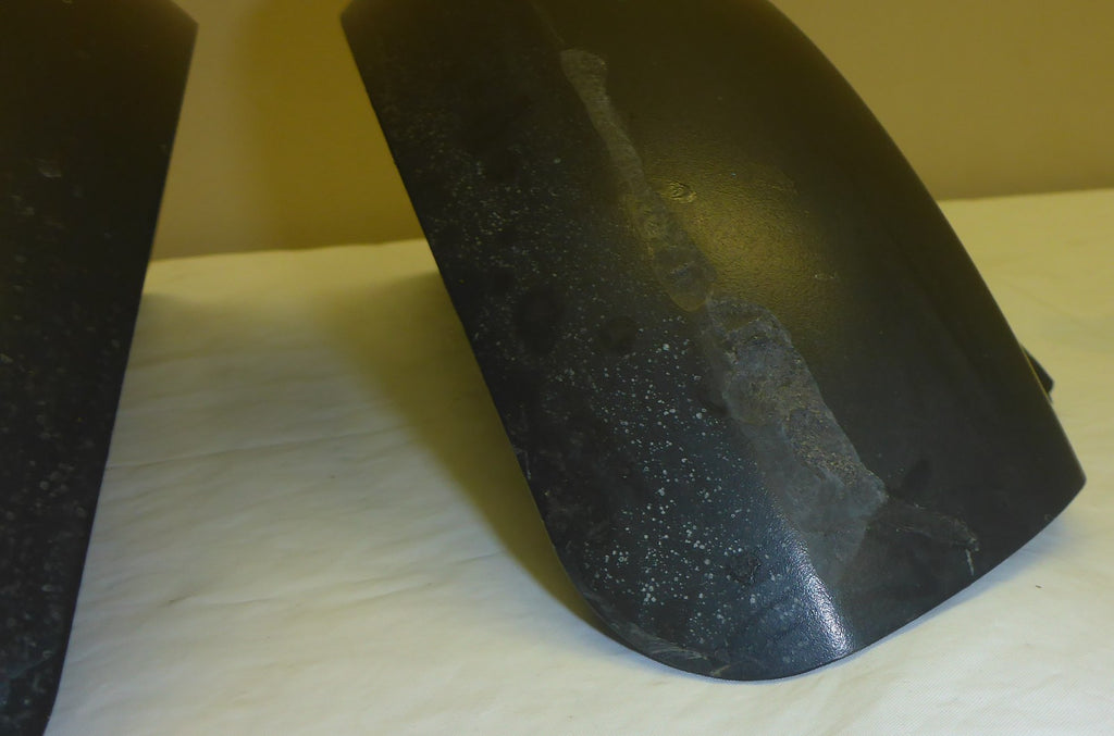 2 Black Wheel Covers for Wheelchair Good Condition Dimension as Photo
