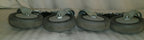 LOT OF 4 CAREFUSION WHEEL CASTERS VERY GOOD CONDITION