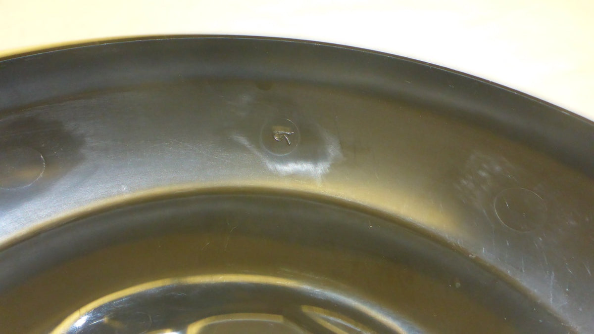 2 Black Wheel Covers for Wheelchair Good Condition Dimension as Photo