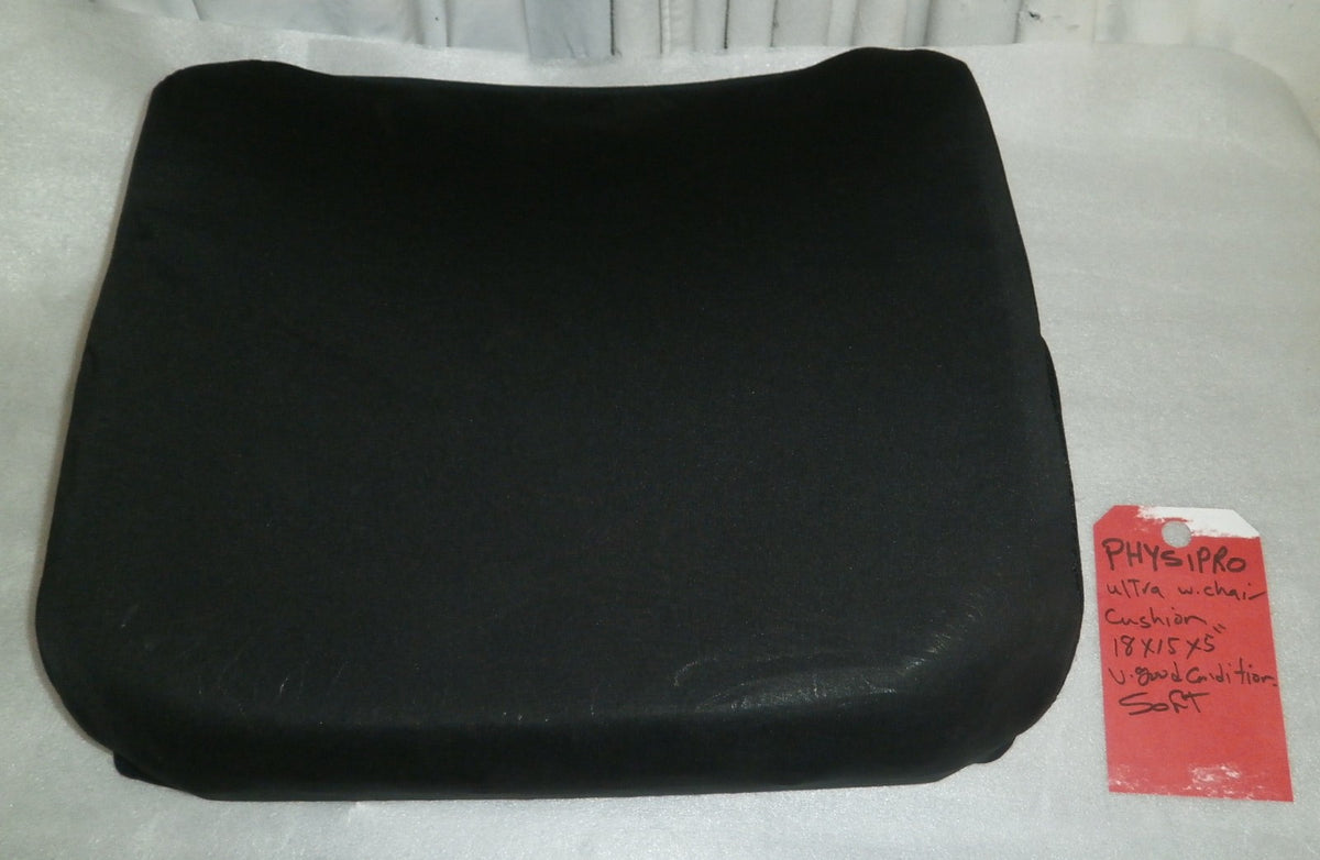 PHYSIPRO ULTRA SOFT WHEELCHAIR CUSHION 18X15X5 INCH GOOD CONDITION