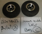 INVACARE LEO 4 WHEELS SCOOTER 2 REAR TIRES AS PICTURES