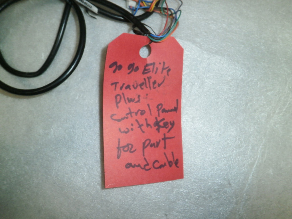 GoGo Elite Traveler Plus Control Panel with Key and Cables as Photos