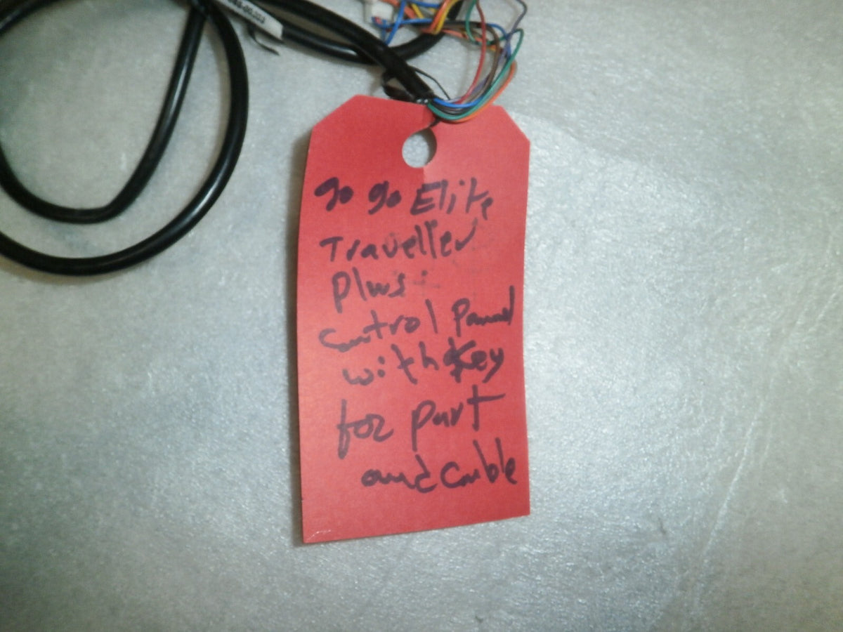 GoGo Elite Traveler Plus Control Panel with Key and Cables as Photos