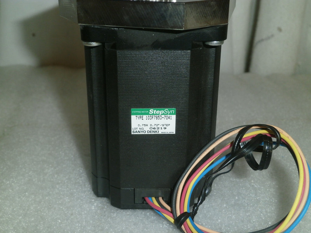 SANYO DENKI Used 103F7853-7041 STEPPING MOTOR StepSyn Very Good Condition