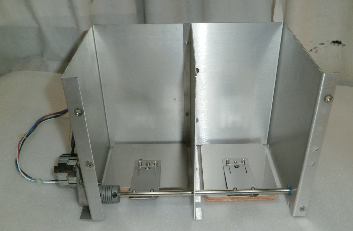 VARIAN CP-3800 CHAMBER GATE AND MOTOR AS PHOTO