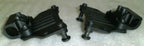 SET OF 2 WHEELCHAIR BACK SUPPORT BRACKET GOOD AS PICTURE
