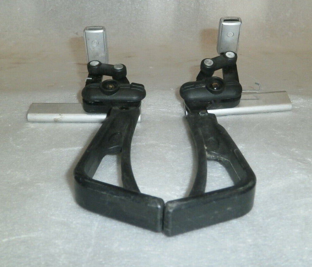 Wheel Locks Wheelchair Hand Brake Pull Push Assembly Pair Left Right
