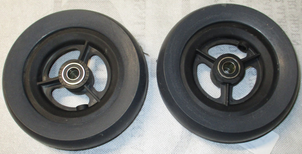 Set of TWO 5.5 X 1.5 WHEELCHAIR CASTERS WHEELS NEW CONDITION