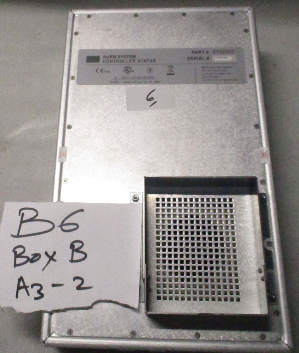 AXIEM SYSTEM CONTROLLER STSTUS PART NO 9733320 USED