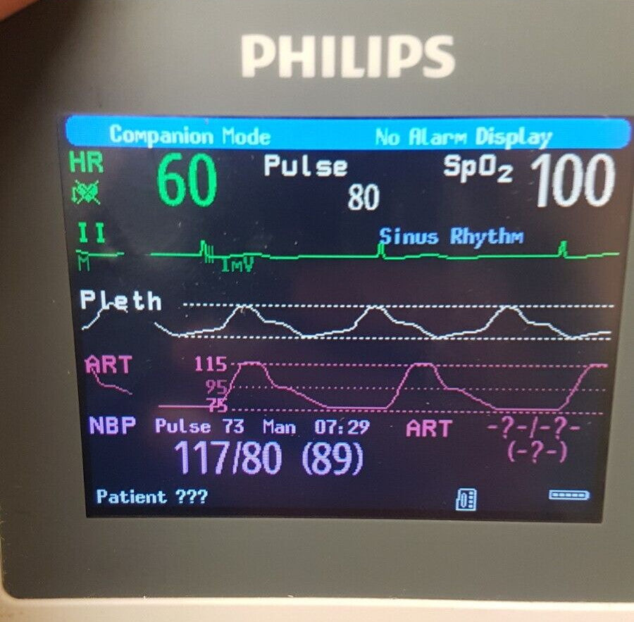 Philips IntelliVue Intelli Vue X2 Vital Sign Patient Monitor M3002A Rev H