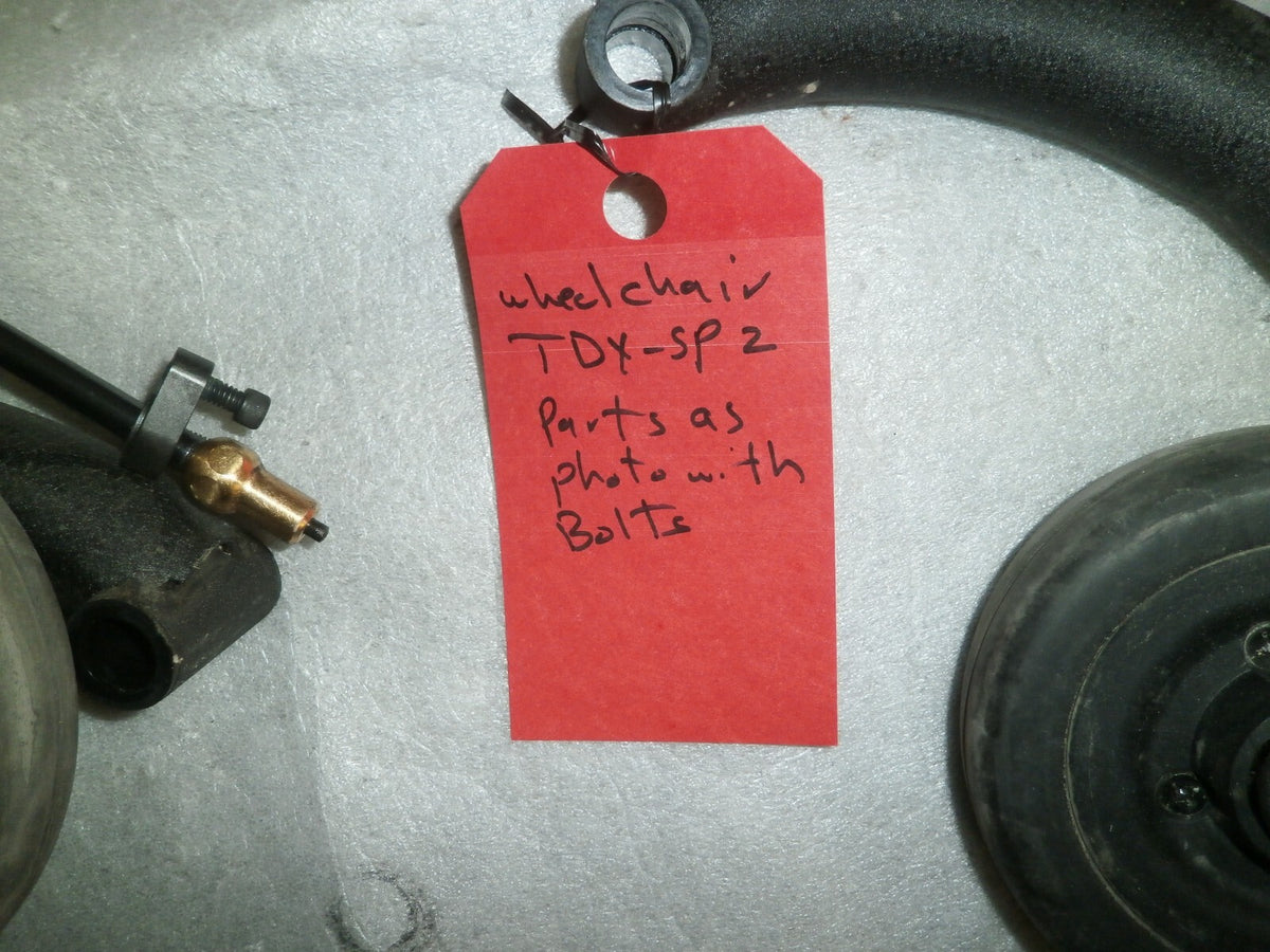 Invacare TDX SP2 Wheelchair Front Casters with Mounting Arms and item 1144655