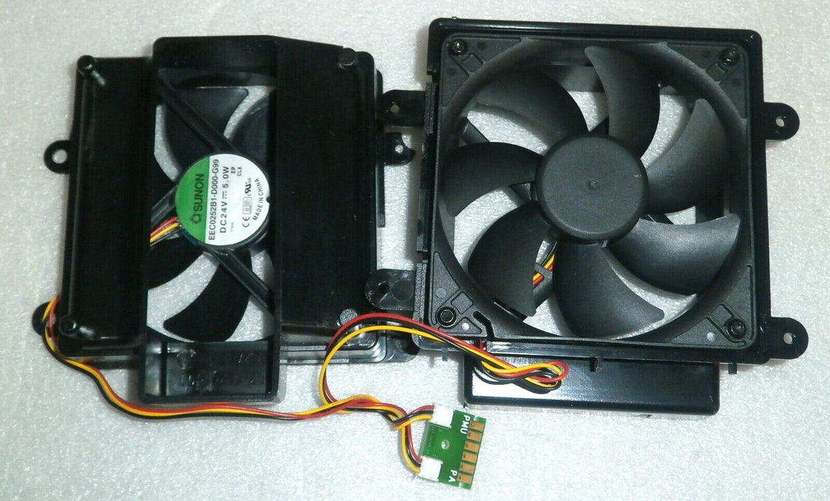 SET OF 2 FANS SUNON EEC0252B1-D000-G99 DC24V 5W WITH BOARD