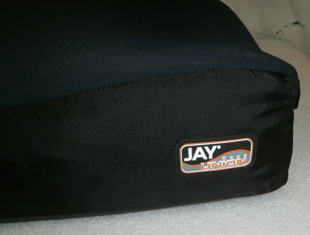 JAY UNION WHEELCHAIR CUSHION 17X19 INCH WITH COVER GOOD CONDITION