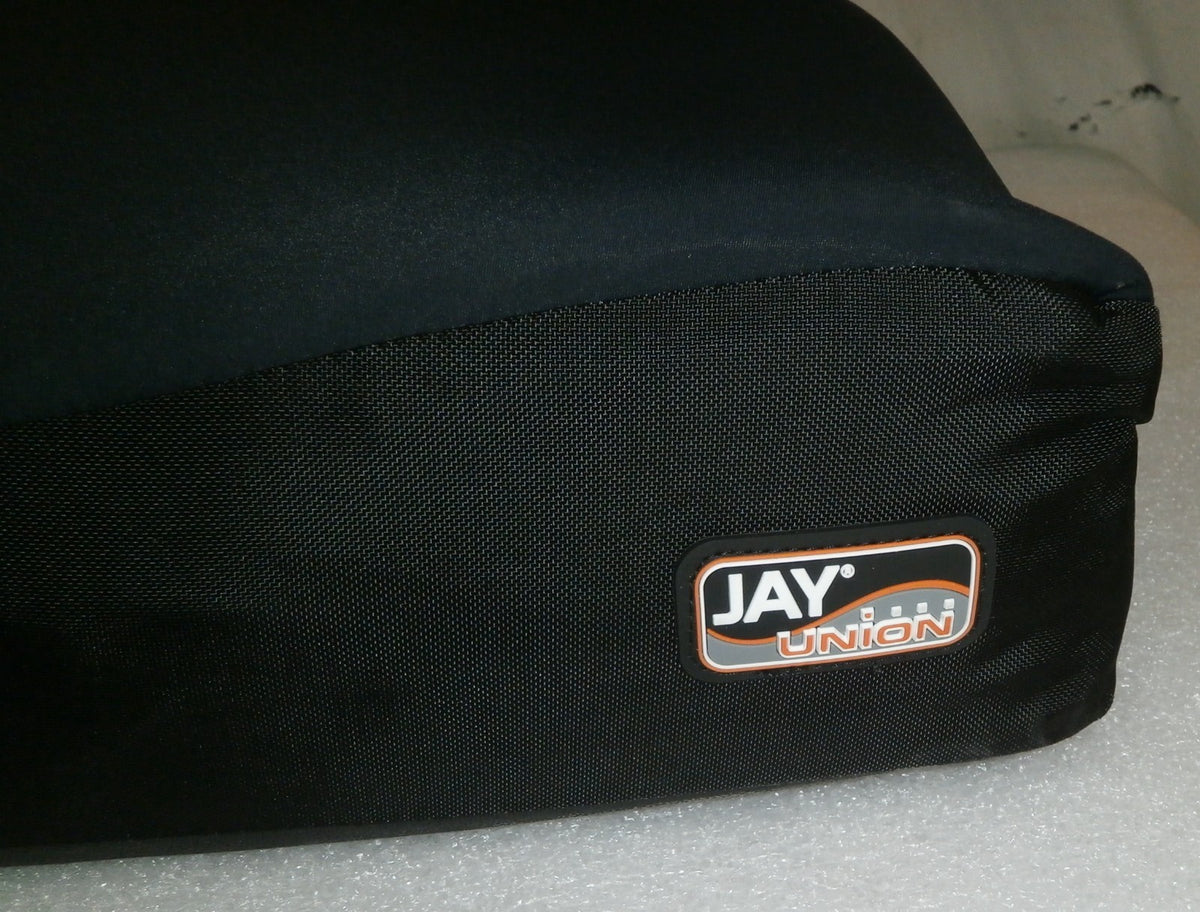 JAY UNION WHEELCHAIR CUSHION 17X19 INCH WITH COVER GOOD CONDITION