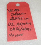 VICAIR WHEELCHAIR CUSHION 16 X 18 X 2.5 INCH (No cover)