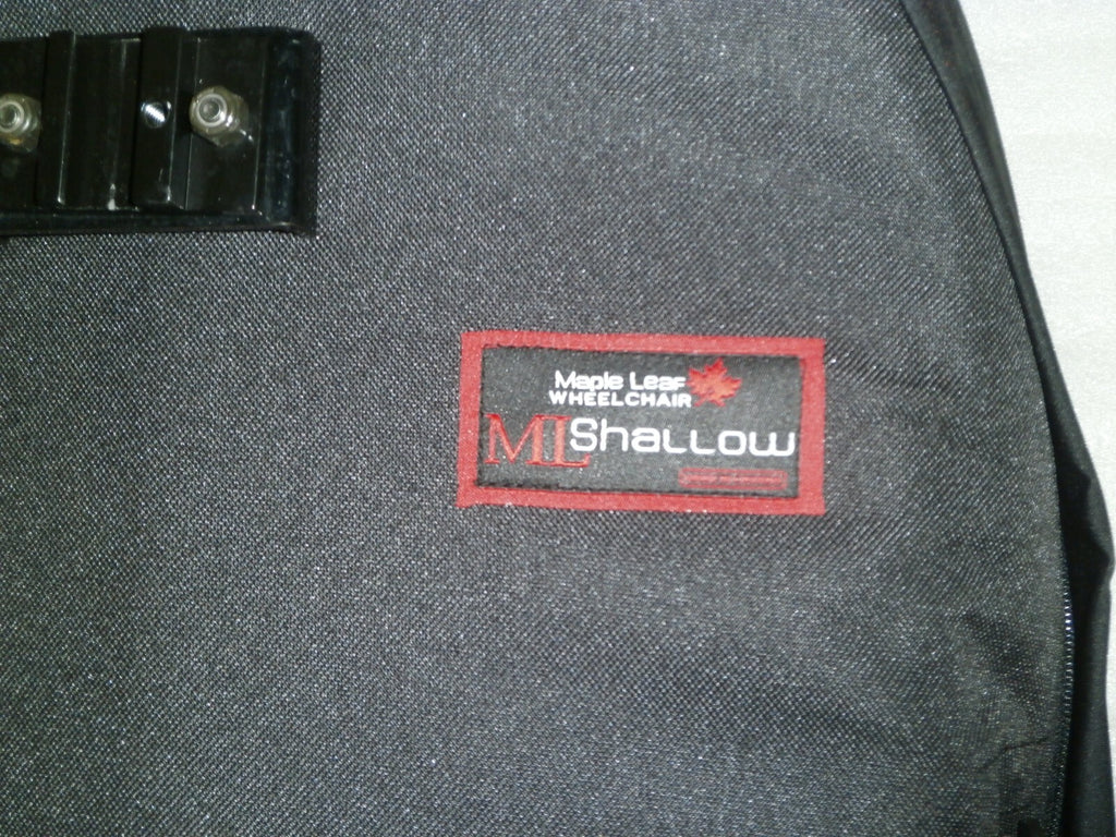 MAPLE LEAF ML SHALLOW WHEELCHAIR BACK SIZE 17" MPL-MLSST-1820 VERY GOOD STATUS