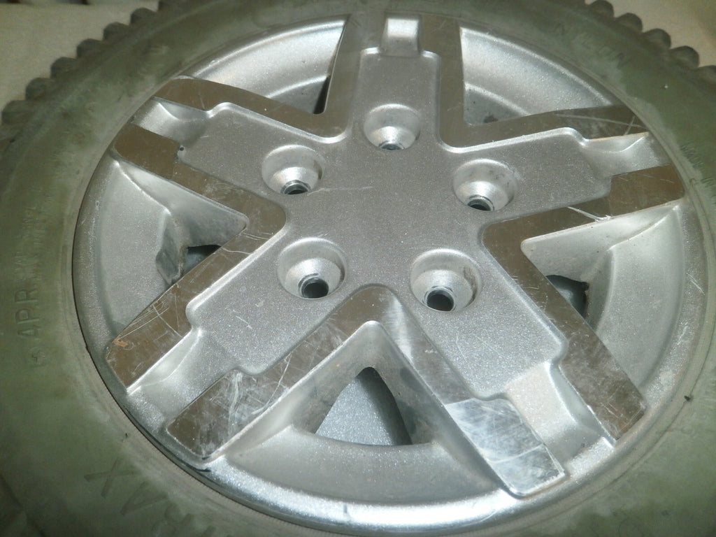 LOT OF 2 QUANTUM Q6 EDGE WHEELS 3.00-8 SOLID GOOD CONDITION