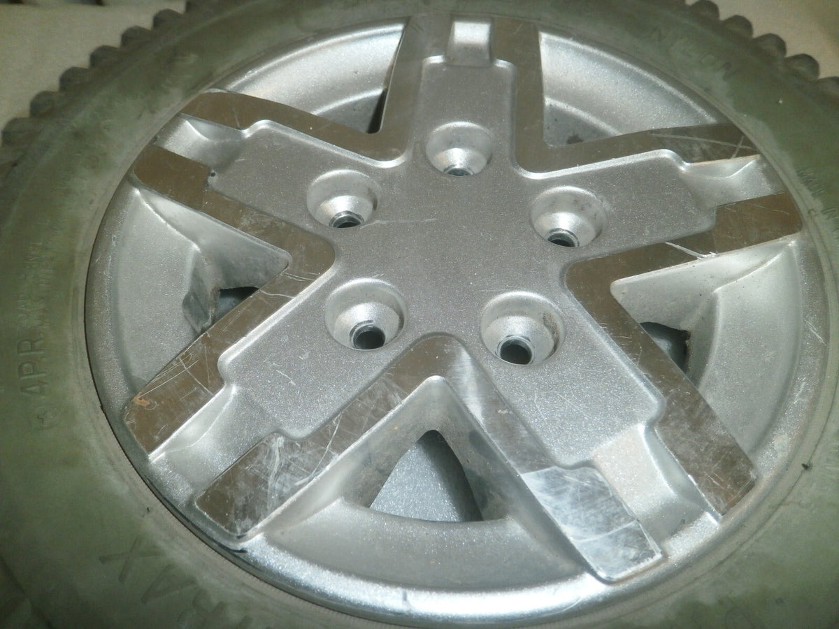 LOT OF 2 QUANTUM Q6 EDGE WHEELS 3.00-8 SOLID GOOD CONDITION