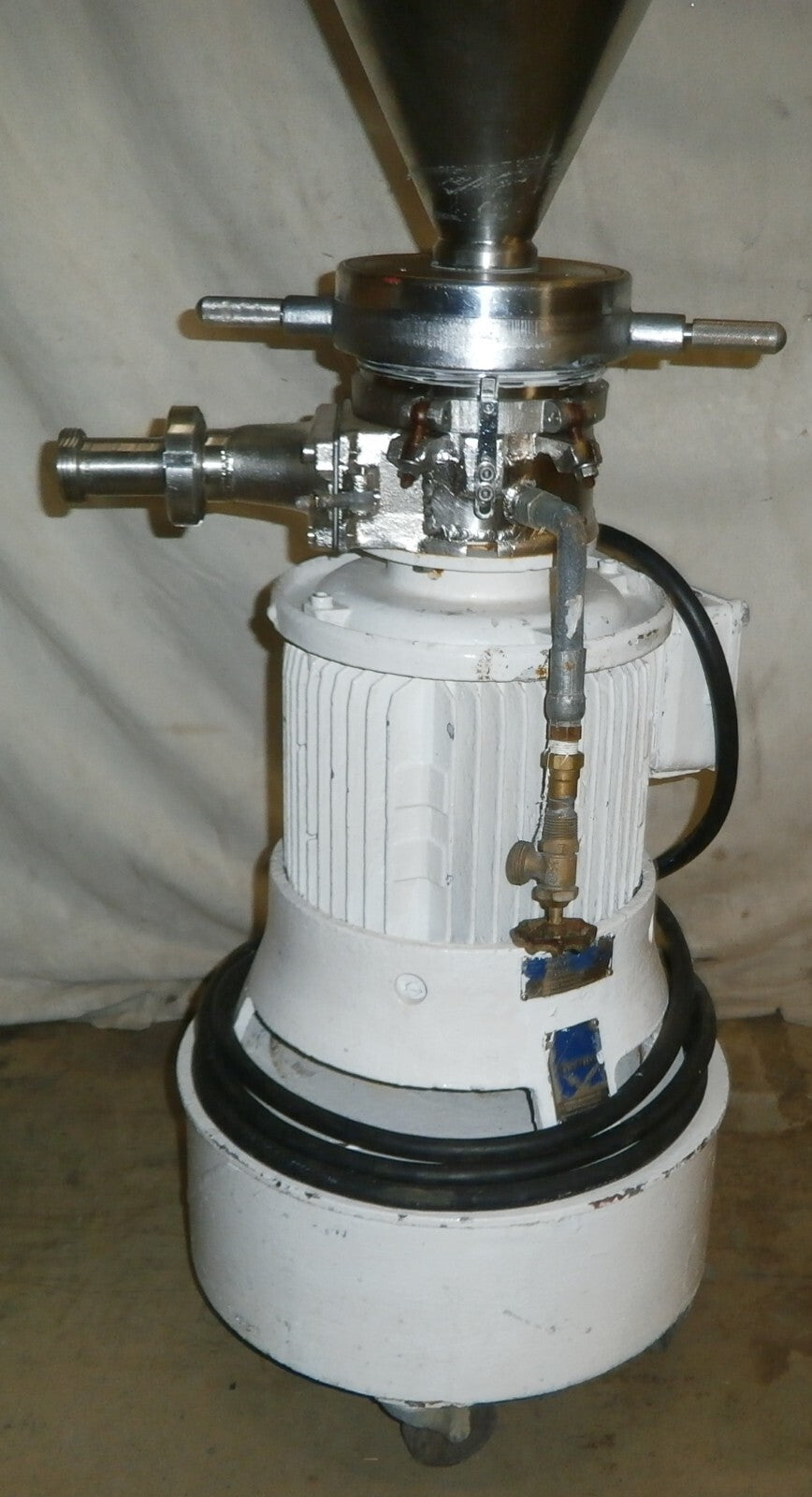 575 VAC FRYMA COLLOID MILL MZ110R D132SRS 6 TYPE WITH 18 INCH HOPPER