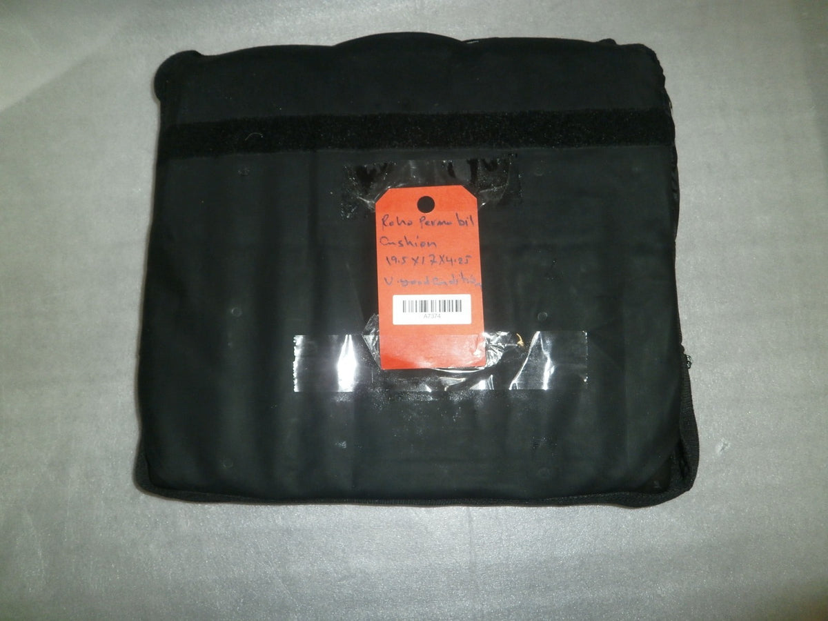 ROHO Permobil Wheelchair Cushion QS109C Size 19.5x17" W/Cover Good Condition