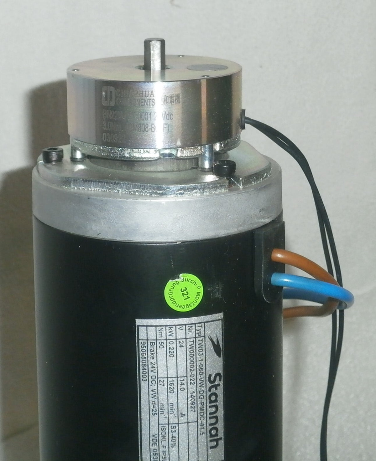 Stannah 600 Lift Motor TW03-1-VW-DG-PMDC-41.5 W/ Gearbox Good Condition