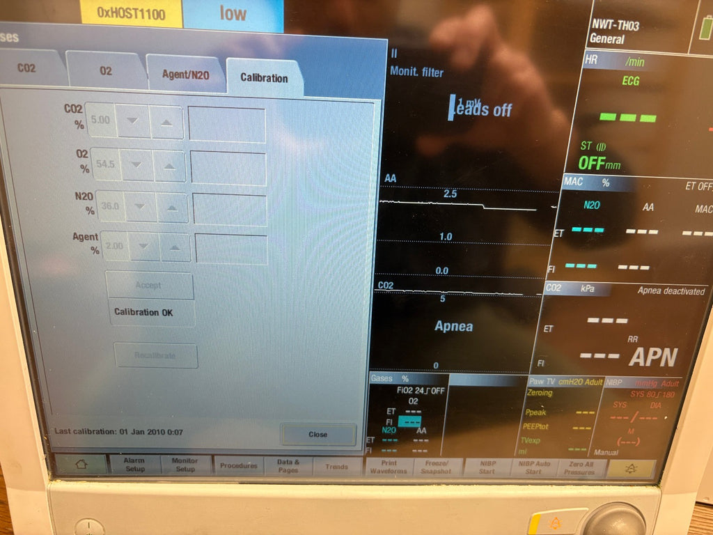 GE E-sCAiOV sCAiOV Gas Module (with spirometry)
