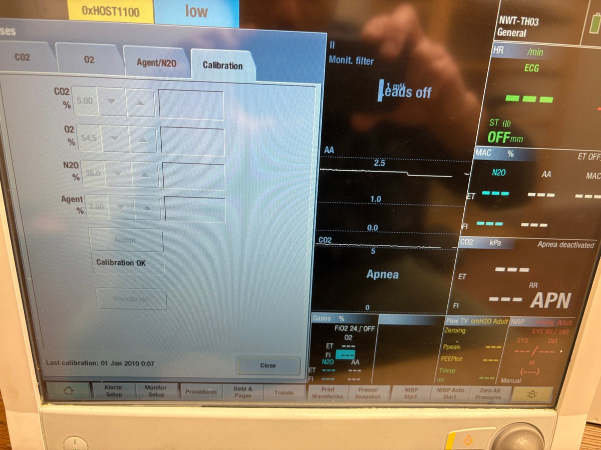 GE E-sCAiOV sCAiOV Gas Module (with spirometry)