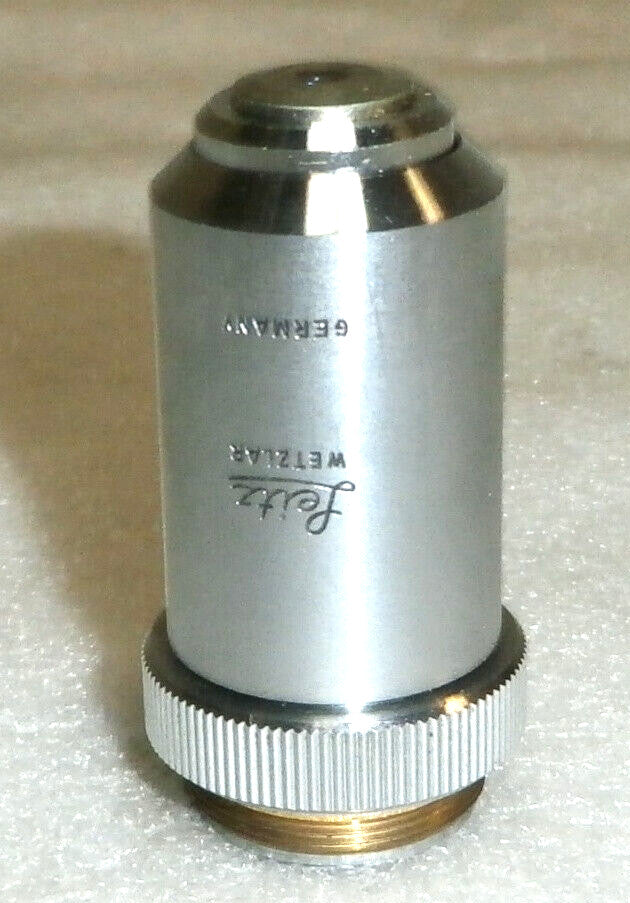 LEITZ GERMANY OBJECTIVE 40X /170 MICROSCOPE PART OPTICS