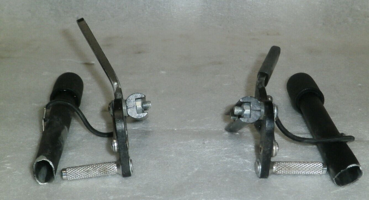 Wheel Locks Wheelchair Hand Brake Pull Push Assembly Pair Left Right