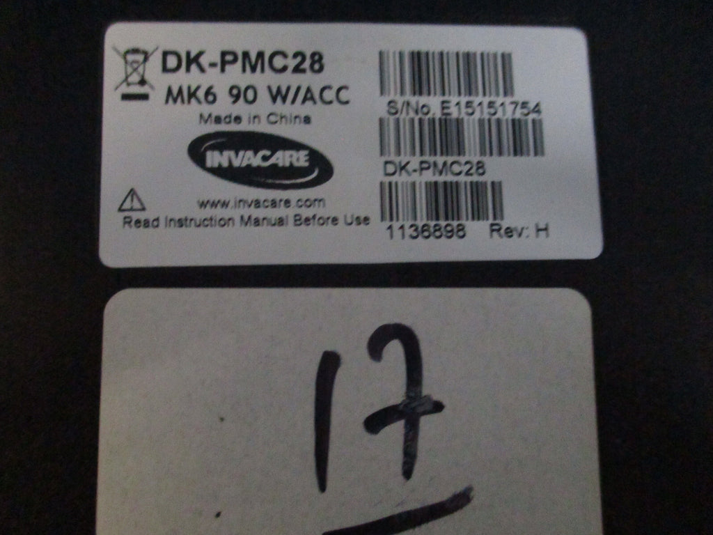 Invacare DK-PMC28 Wheelchair Control Module MK6 90 w/acc 1136898 USED GOOD CONDI