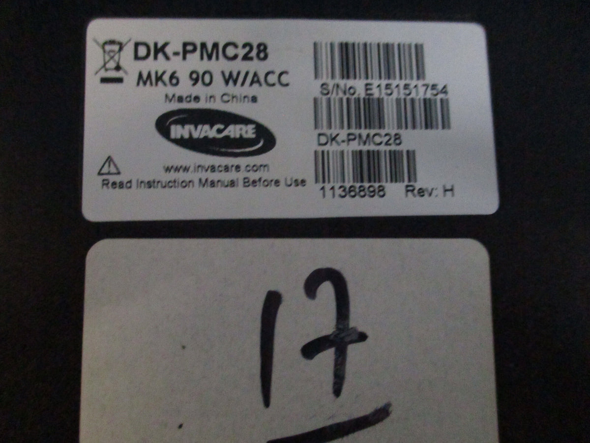Invacare DK-PMC28 Wheelchair Control Module MK6 90 w/acc 1136898 USED GOOD CONDI