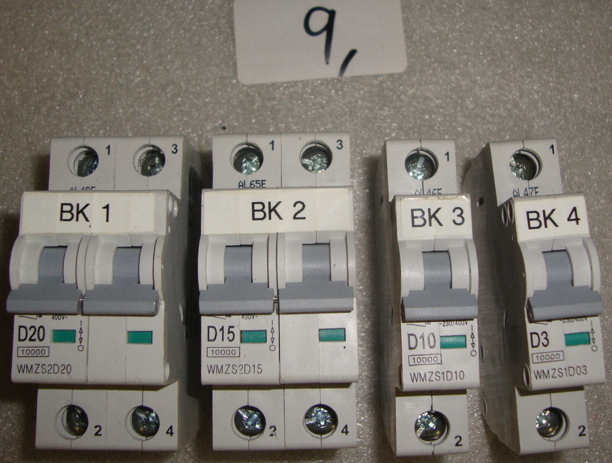 WMZS2D20-WMZS2D15-WMZS2D10-WMZS2D03 Circuit breakers .