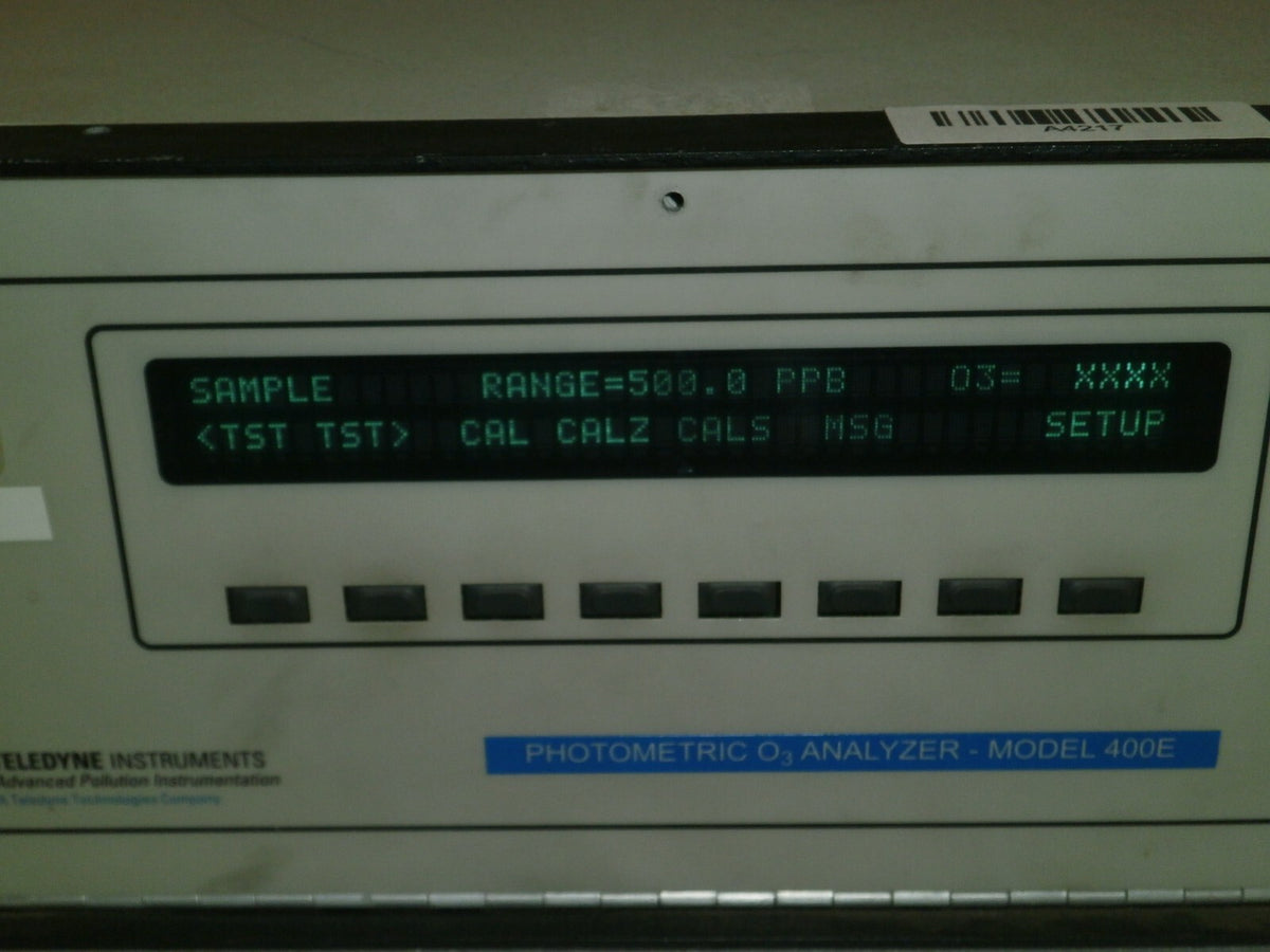 Teledyne Instruments 400E O3 Analyzer Part Number 042000000