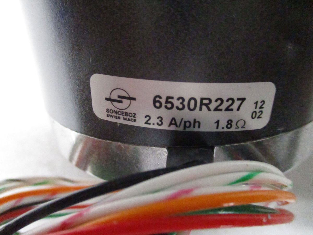 WATSON 313D PUMP HEAD -3rollers 033.3411.LOG AND MOTOR SONCEBOZ 6530R227 as PICT