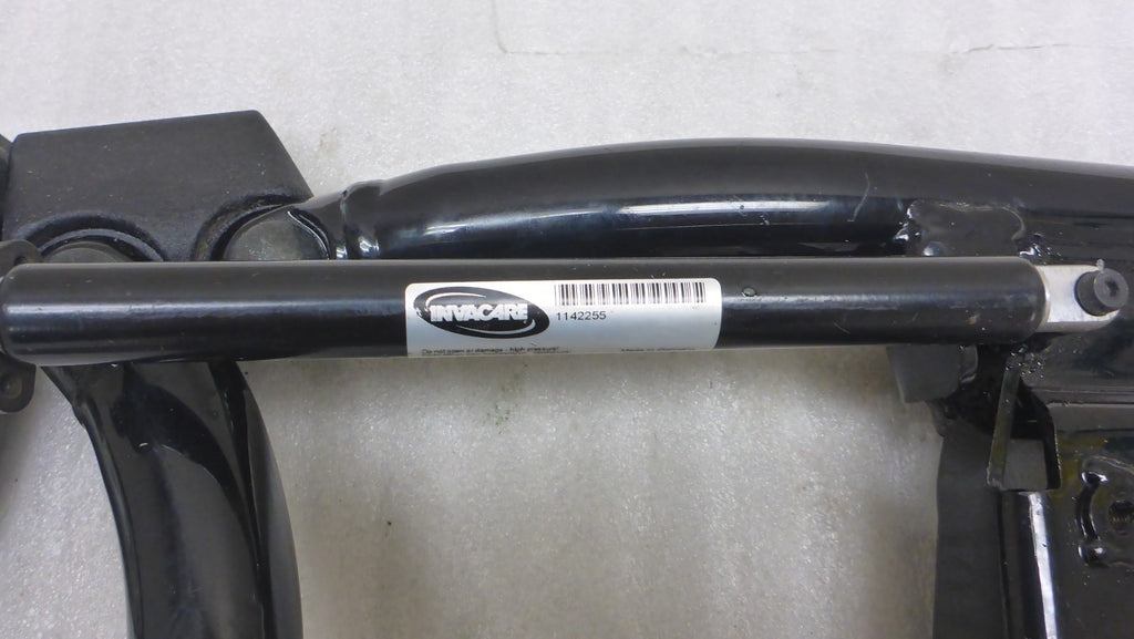 Set of 2 TDX SP Power Wheel Chair Front Parts With Casters & Fenders Very Good