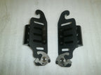 SET OF 2 WHEELCHAIR FUTURE MOBILITY BACK SUPPORT BRACKETS GOOD AS PICTURE