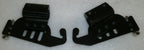 MAPLE LEAF BACK REST MOUNTS -BRACKETS USED GOOD CONDITION